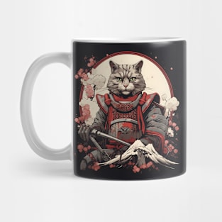 Samurai Kitty Cat Mug